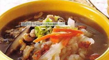 香菇肉粥